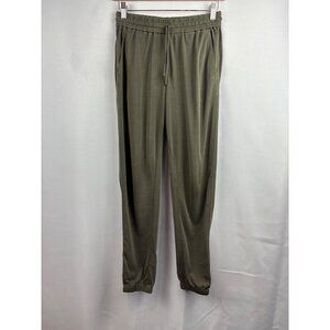Women’s XS Vince Army Green Joggers with Front & Back Pockets